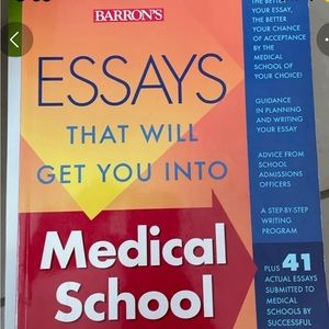 Medical school essays
